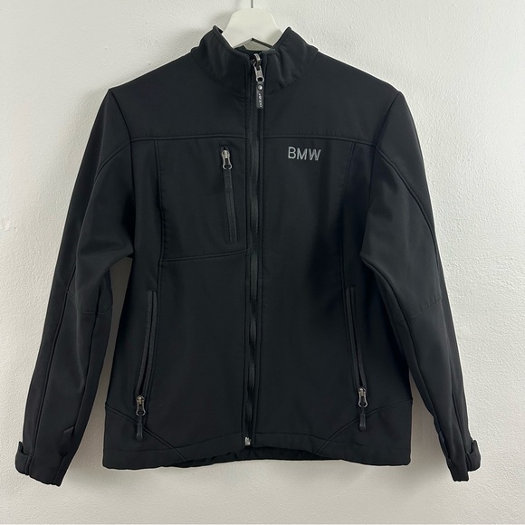 oobe | Jackets & Coats | Oobe Bmw Black Fleece Lined Jacket Coat Size M ...